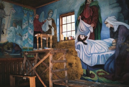 я розписую капличку